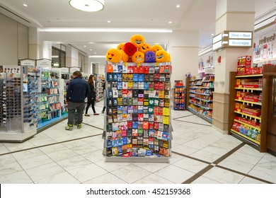 CHICAGO, IL - CIRCA APRIL, 2016: inside of the Walgreens store. The Walgreen Company is an American pharmaceutical company which operates the second-largest chain in the USA behind CVS Health.