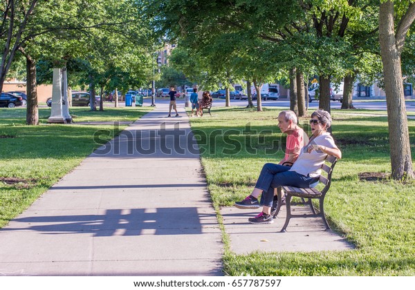 Chicago Il June 10 2017 Older Stock Photo 657787597 | Shutterstock