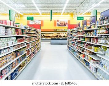 Chicago, IL May 22: An international supermarket selling fresh grocery and frozen items in Chicago on May 22, 2015. Consumption of fresh produce is on the rise due to growing health awareness