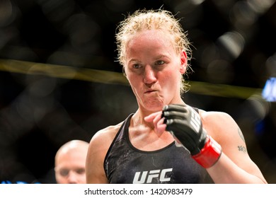 Chicago, IL, United States - June 8, 2019: Valentina Shevchenko After Winning Against Jessica Eye During UFC 238 At United Center. 