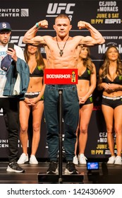 Chicago, IL, United States - June 7, 2019: Petr Yan During Weigh-in Before Her UFC 238 Fight At United Center. 