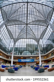 CHICAGO, ILLINOIS - JUNE 18: Interior Of The Booth School Of Business On The Campus Of The University Of Chicago On June 18, 2014 In Chicago, Illinois