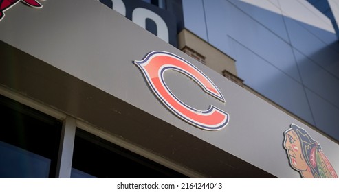 Chicago, Illinois - May 25, 2022: Chicago Bears NFL Football Logo