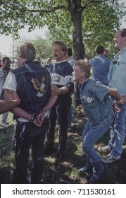 Chicago Illinois, USA, 28th August, 1988
KKK And Nazis Rally In Marquette Park Chicago. 
