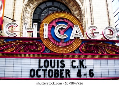 
Chicago, Illinois, USA, October 5, 2016: Musical In Chicago. Musical Theatre Louis CK October 4-6