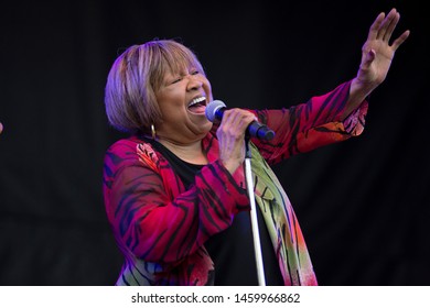 Chicago, IL/USA: 7/19/19: Mavis Staples Performs At The Pitchfork Music Festival. She's An American Rhythm And Blues And Gospel Singer, Actress, And Civil Rights Activist.