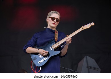 Chicago, IL/USA: 7/20/19: Cate Timothy Aka Cate Le Bon Performs At Pitchfork Music Festival. She's A Welsh Musician Who's Released Five Solo Albums, Three EPs. 