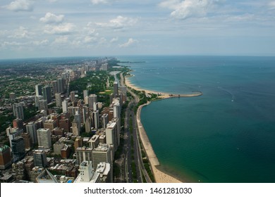 Chicago Lake Shore For Hancock Building