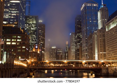 Chicago At Night