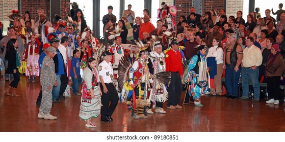 CHICAGO - NOVEMBER: The 58th Annual Inter-tribal Pow Wow Was Held At Navy Pier In Chicago On November 19, 2011.  This Annual Event Is One Of The Country's Largest Pow Wows.