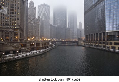 Chicago River Winter