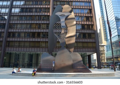 Chicago September 7 2015 Sculpture Chicago Stock Photo 316556603 ...