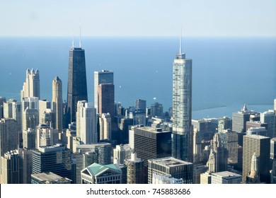 Famous Chicago Skyline Late Afternoon Willis Stock Photo 479631820 ...