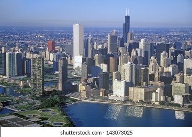 The Chicago Skyline, Chicago, Illinois