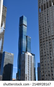 Chicago Skyline On A Clear Fall Morning