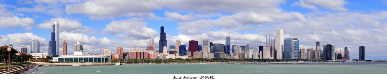 5,006 Chicago skyline panoramic Images, Stock Photos & Vectors ...