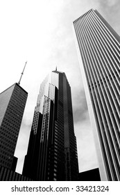 Chicago Skyscraper Including The Aon Center.