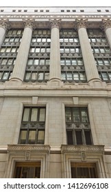 Chicago, USA - May 31, 2019: View Of Chicago City Hall.