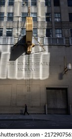 Chicago, USA - November 8, 2021: Civic Opera House