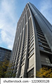 Chicago, USA - October 2, 2014: Chase Tower In Chicago