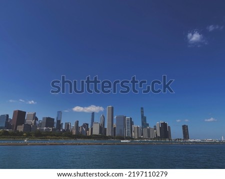 Similar – Skyline of Chicago Town