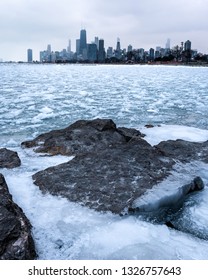 Chicago Winter Skyline 