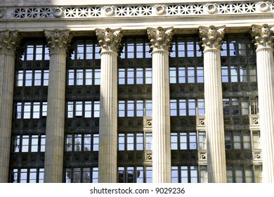 Chicago's Old Post Office Building, In The Loop.