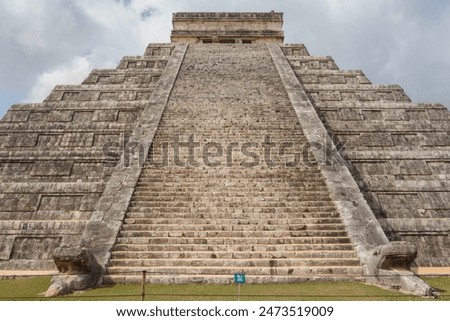 Chichen Itza archaeological complex in Yucatan Peninsula, Mexico. large pre-Columbian city.