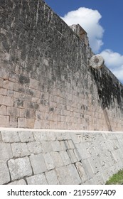 Chichen Itza - Ball Court Wall And Hoop