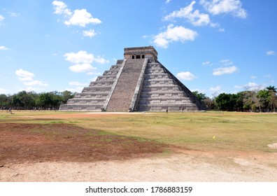 
Chichen Itza Mayan Pyramid Close Up