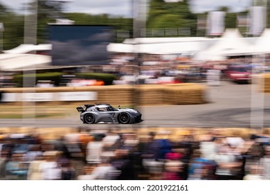 Chichester, England - 06262022 - Goodwood Festival Of Speed Hill Climb With A New Record Holder - McMurtry Fan Car