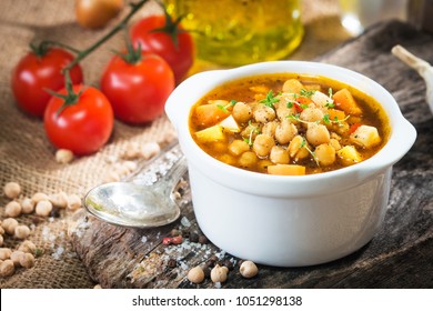 Chick Pea Stew With Vegetable