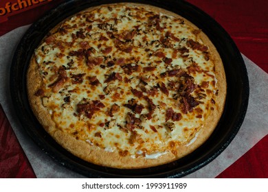 Chicken Bacon Ranch Pizza Pan