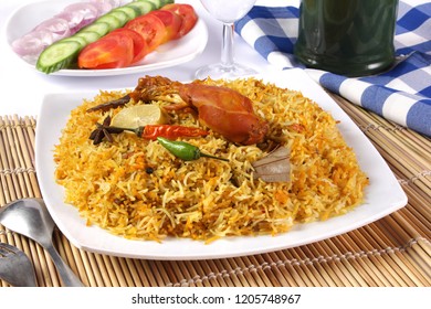 Chicken Biryani Traditional Indian Food Spicy Stock Photo 1205748967 ...