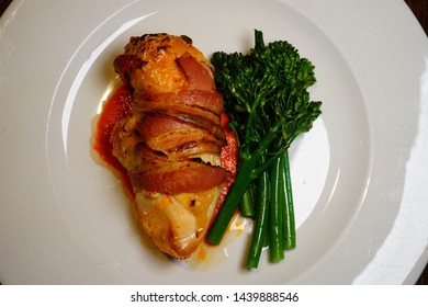 Chicken Breast Wrapped In Bacon... Yum!