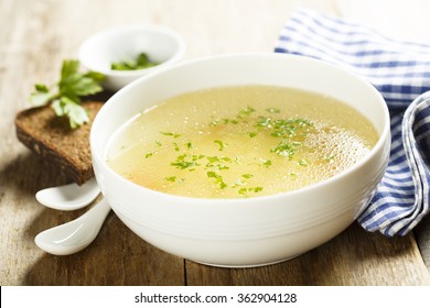 Chicken Broth With Herbs