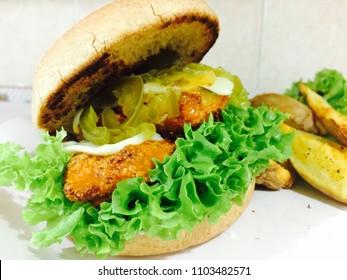 Chicken buffalo sandwich 