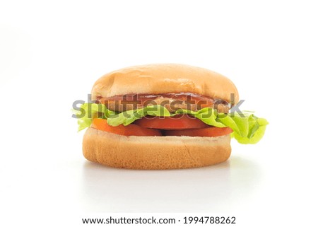 Similar – Image, Stock Photo real cheeseburger