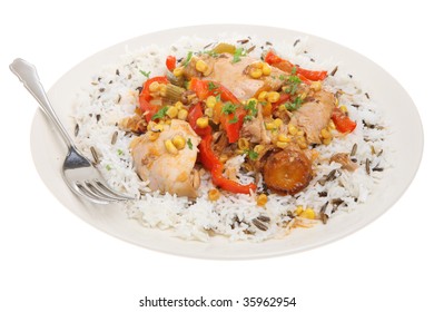 Chicken Casserole With Basmati And Wild Rice