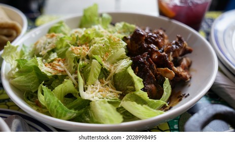 CHicken Ceasar Salad Plate Entree