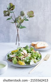 Chicken Cobb Salad On The Plate