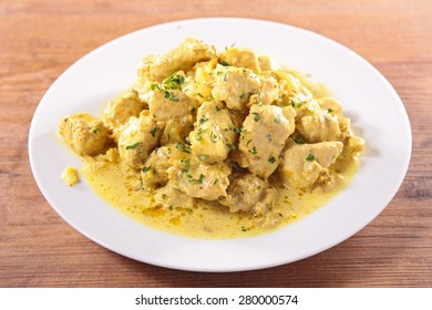 Chicken And Curry Sauce