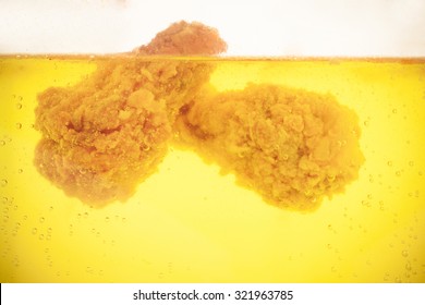 Chicken Deep Frying In Oil