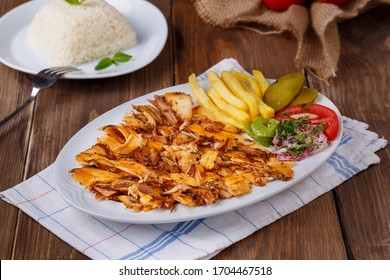 Chicken Doner Service On Rice