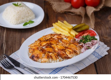 Chicken Doner Service On Rice