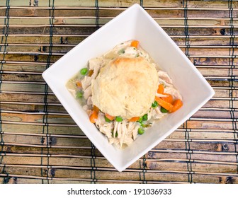 Chicken And Dumplings Or Chicken Pot Pie From Above.