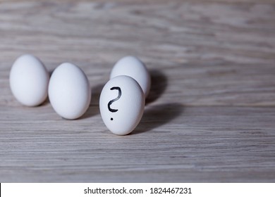 Chicken Egg Question Mark Stock Photo 1824467231 | Shutterstock