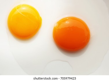 Chicken egg yolk and duck egg yolk
