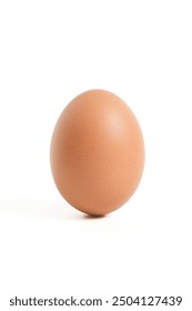 chicken eggs on a white background