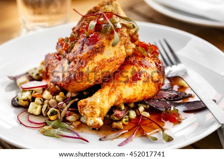Chicken Entree with Vegetables
